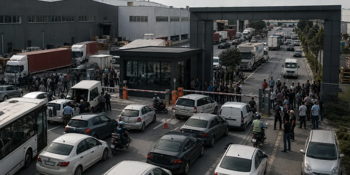 Fabrika Girişlerinde Kaos Neden Oluşur? Güvenlik Kabini ile Kontrol Nasıl Sağlanır?