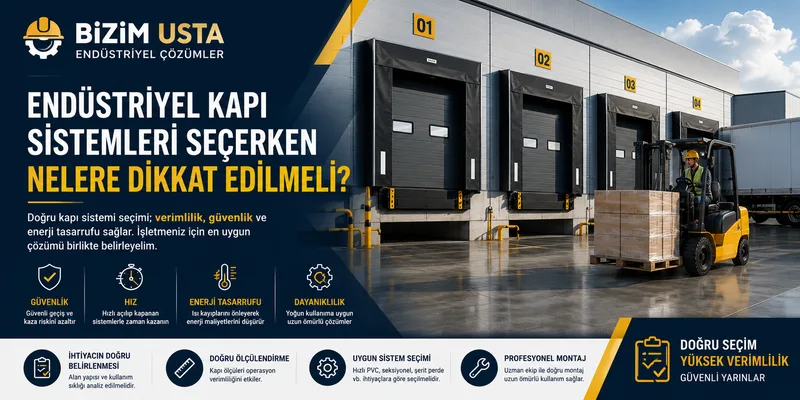 Endüstriyel Kapı Sistemleri Seçim Rehberi