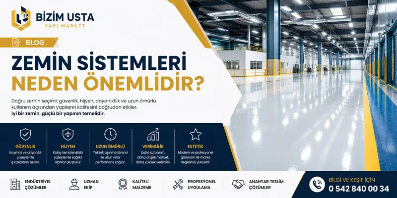 Endüstriyel Zemin Sistemleri Fabrikalarda Neden Kritik Hale Geldi?