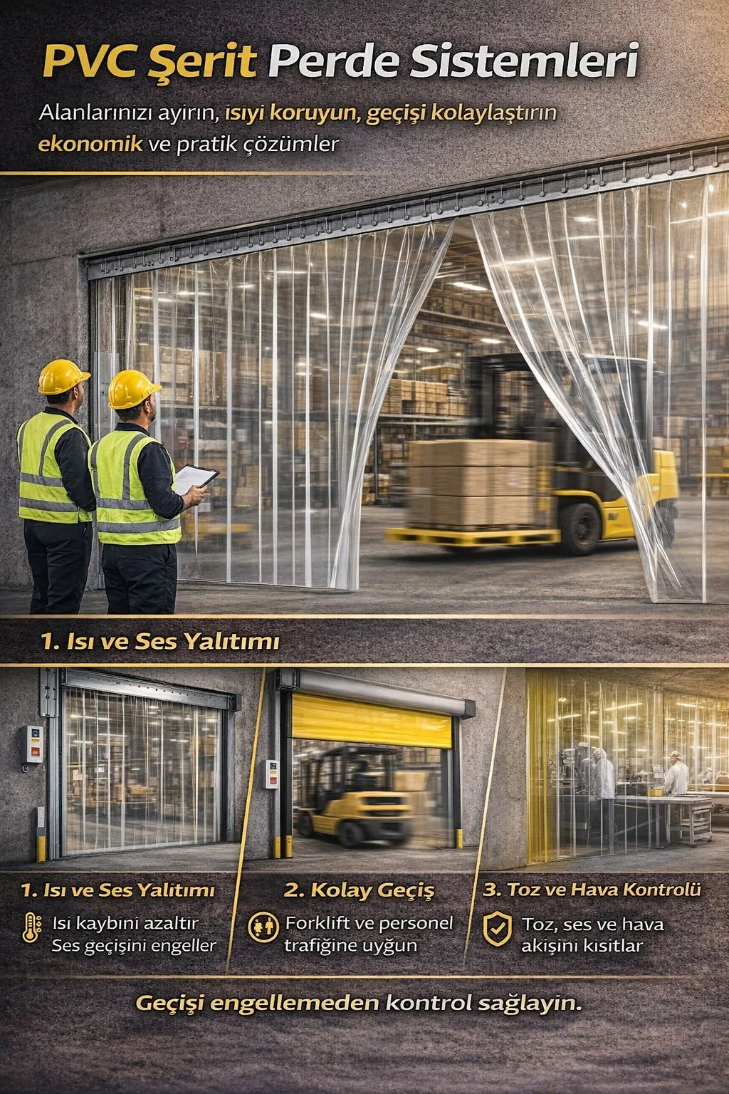 PVC Şerit Perde Sistemleri